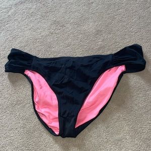 Women’s black Victoria secret swim bottom